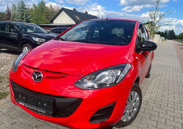 Mazda 2 cena 19900 przebieg: 158000, rok produkcji 2012 z Jarocin małe 277